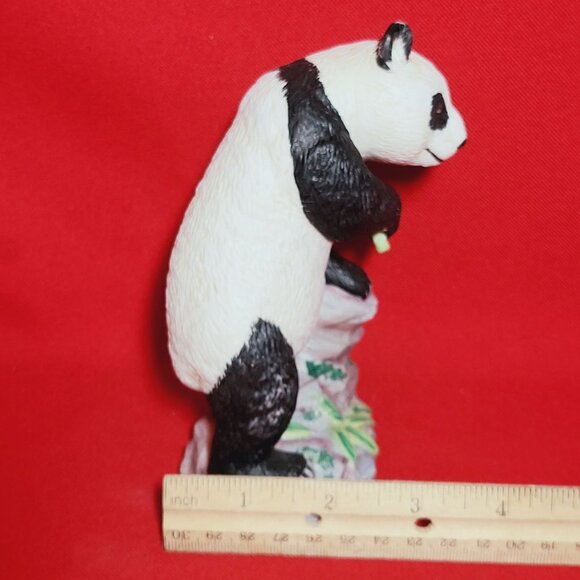 Vintage Lefton Panda with Bamboo Figurine Home Decor - Picture 10 of 12